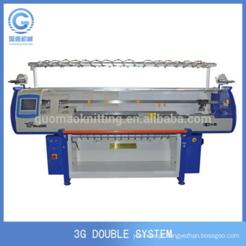 China 3GG double system sweater knitting machine